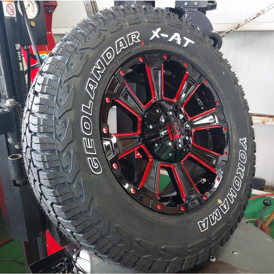 浜の猫吉さん専用‼️37インチ　タイヤホイールセット GEOLANDAR 新品 車検対応 ランクル250 ランクル300 タンドラ セコイア