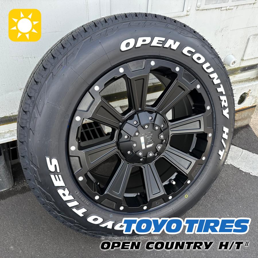 OPEN COUNTRY デリカD5／RAV4／エクストレイル対応 TOYO HT2 225/65R17