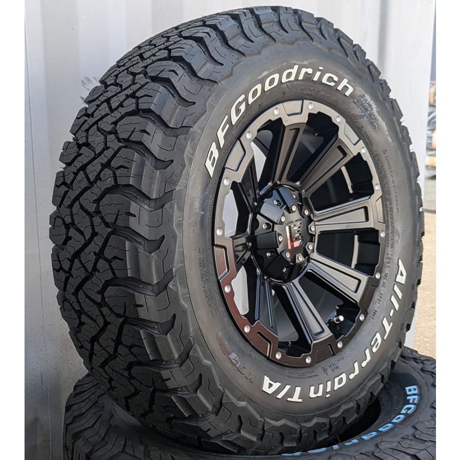 ランクル　グッドリッチホワイトレター　18インチ ランクル250】純正ホイールを利用してオフロードカスタム！BFグッド