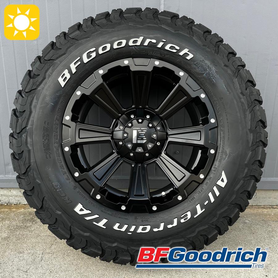 BFグッドリッチ ランクル250 17インチ 新品 タイヤホイール 4本