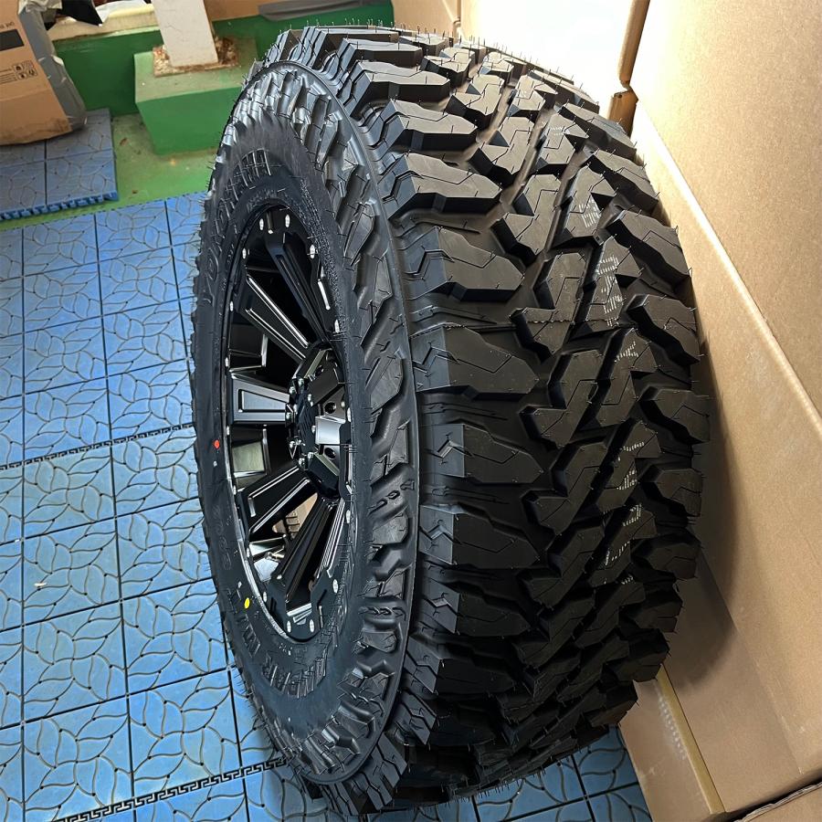 プラド ハイラックス FJ H3 タイヤホイールセット 17インチ DeathRock YOKOHAMA ジオランダー MT 265/65R17 265/70R17 285/70R17｜wat｜05