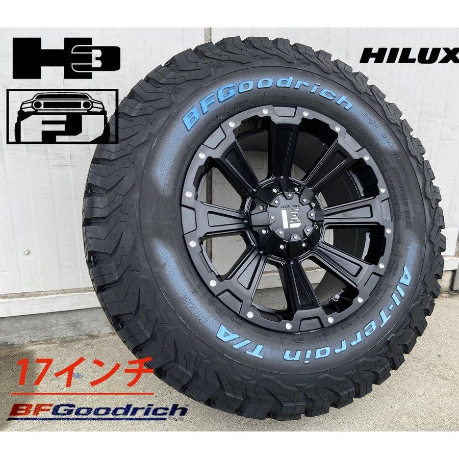 BFGoodrich 285/70R17ホイールセット※マッドブラックに塗装も可 BFGoodrich 285/70R17ホイールセット※マッドブラックに塗装も可 楽天