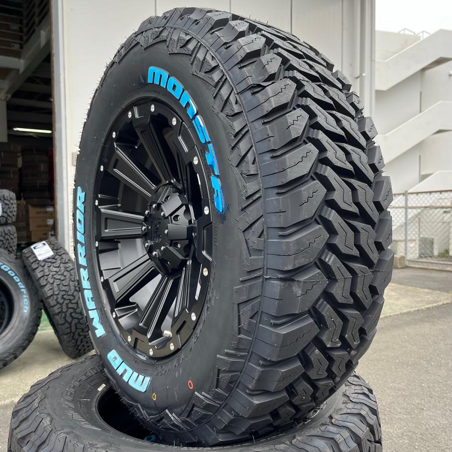 ハイラックス プラド FJ H3 タイヤホイールセット 17インチ MONSTA