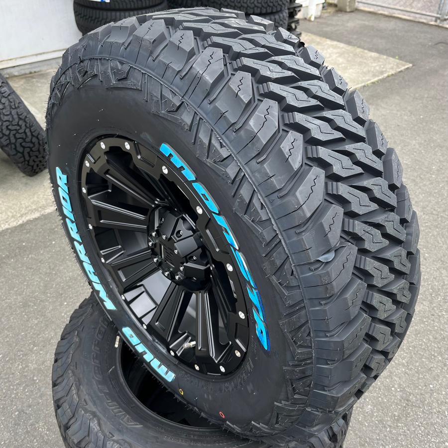 ハイラックス プラド FJ H3 タイヤホイールセット 17インチ MONSTA