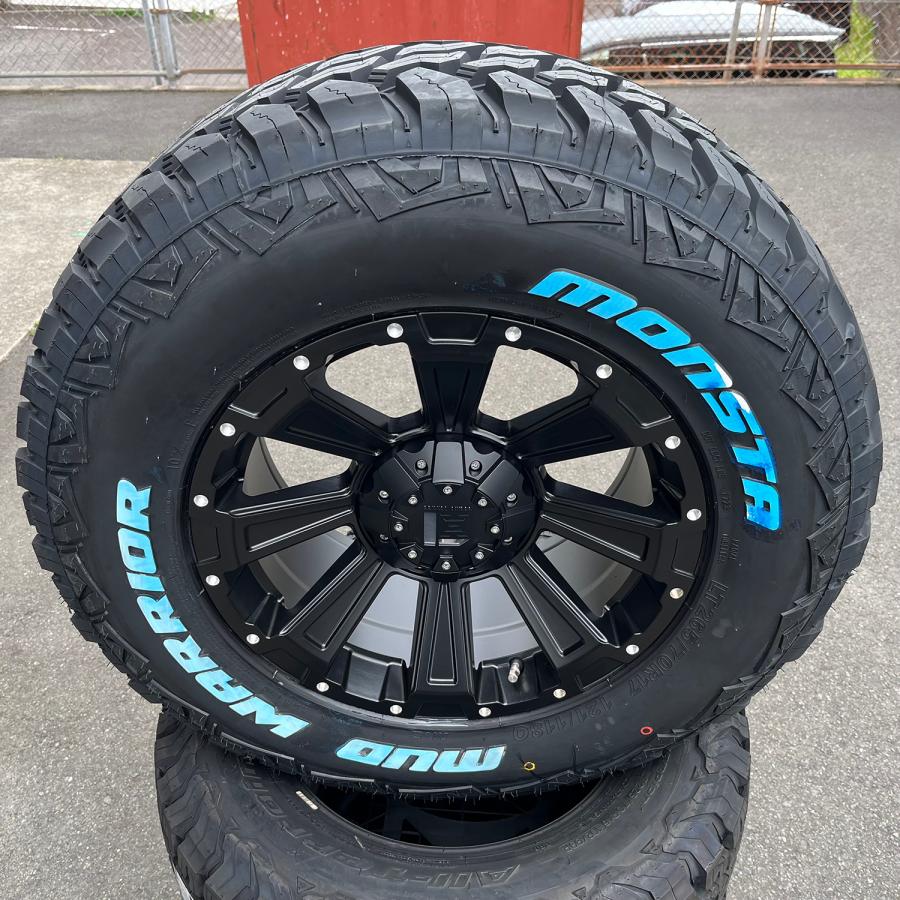 ハイラックス プラド FJ H3 タイヤホイールセット 17インチ MONSTA