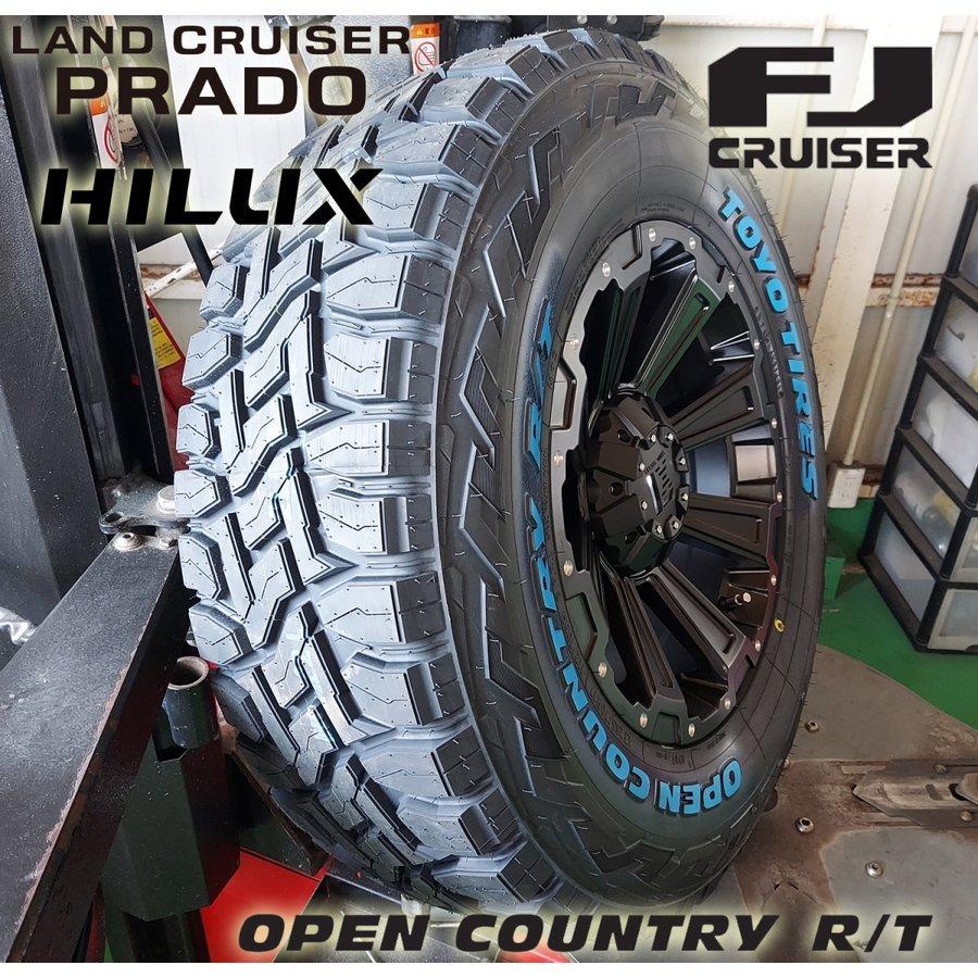 ハイエース プラド ハイラックス FJ H3 タイヤホイールセット 17インチ 