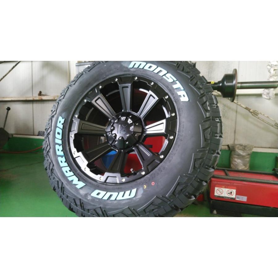 MONSTAのホワイトレター265/65R17 Amazon | 4本セット MONSTA TERRAIN GRIPPER 265/65R17 116T XL RWL