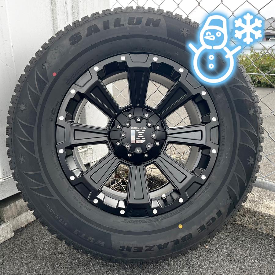 ICE BLAZER 新品4本 スタッドレス 150プラド FJ タイヤホイールセット