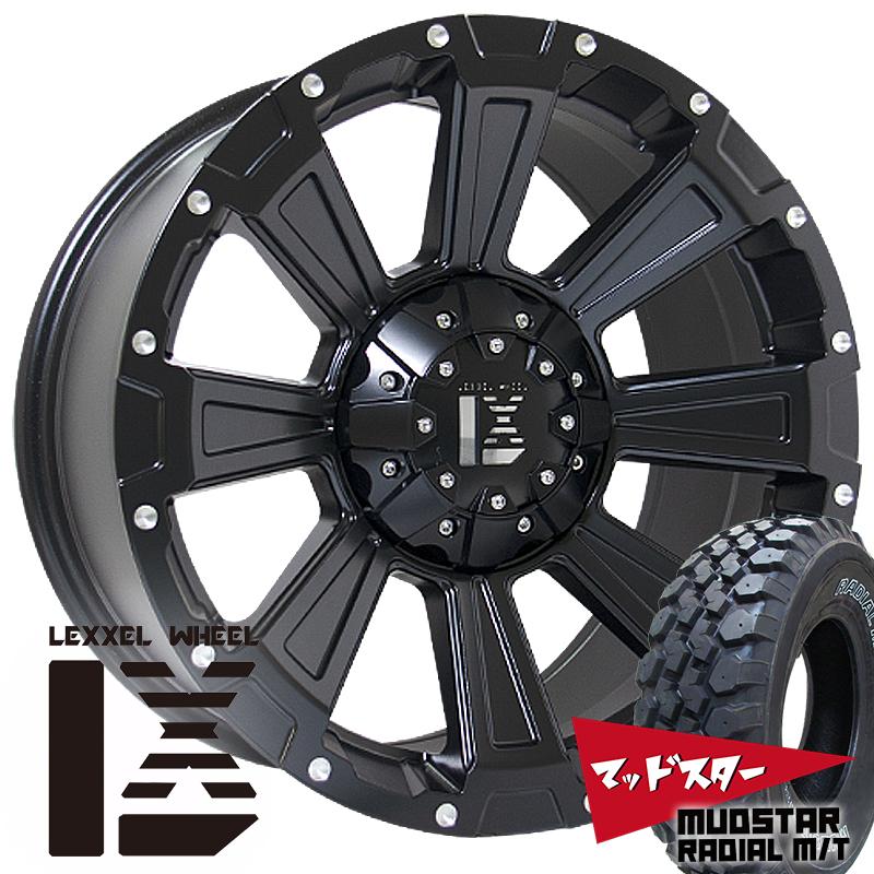 MUDSTAR 200系ハイエース レジアスエース タイヤホイールセット 4本