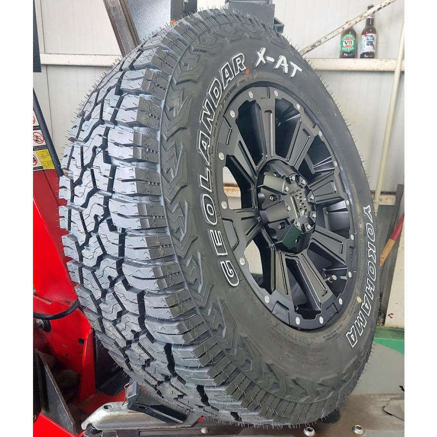 GEOLANDAR 4本セット ハイエース専用 ヨコハマ ジオランダーX-AT 215