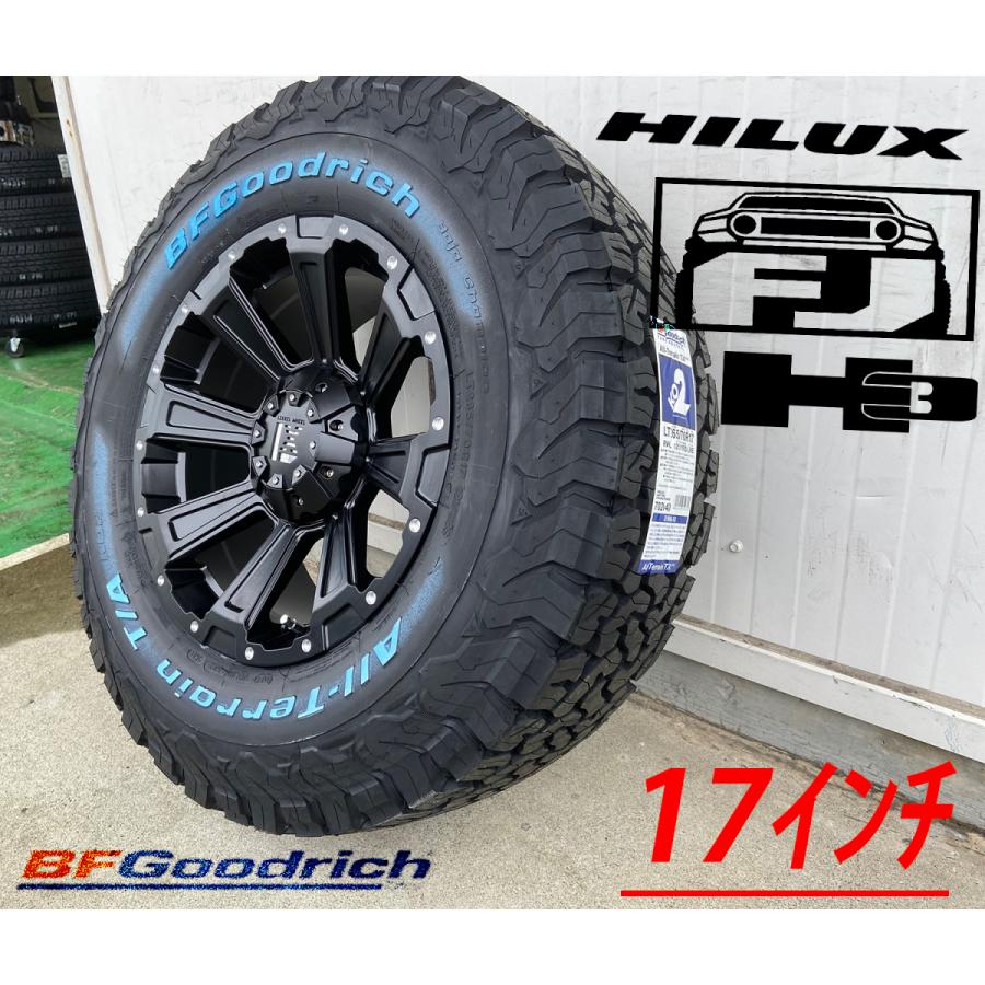 LEXXEL Deathrock offroad style プラド,サーフ,FJ,ハマー H3 17インチ BFグッドリッチ オールテレン KO2 265/70R17 , 285/70R17  ホワイトレター｜wat｜04