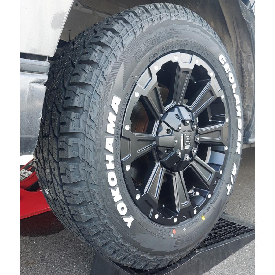 GEOLANDAR 車検対応 200系ハイエース レジアスエース タイヤ ホイール