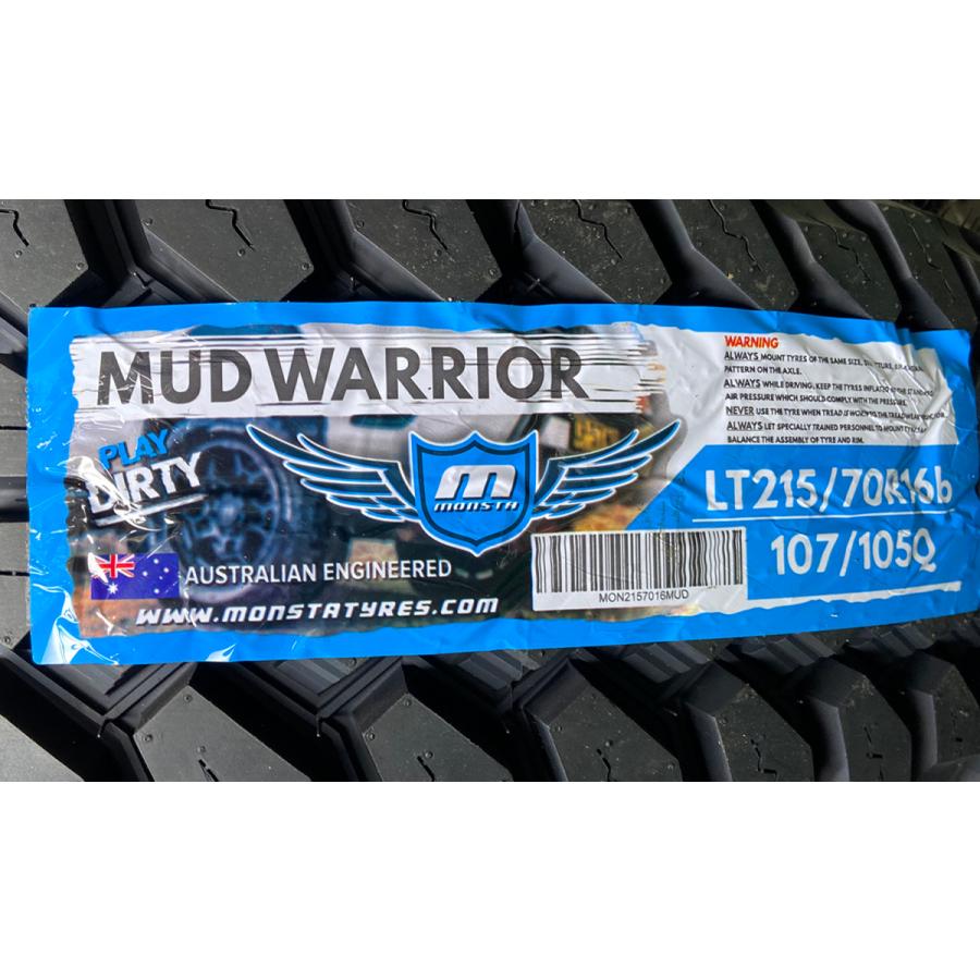 エクストレイル MONSTA モンスタ マッド 215/70R16 デリカD5 CHR