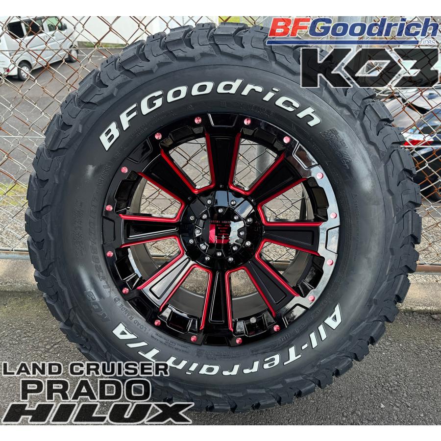 BFグッドリッチ トライトン（GLS,GSR）タイヤホイール オフ