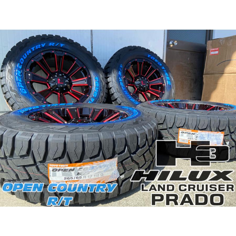 OPEN COUNTRY プラド ハイラックス サーフ FJクルーザー H3 17インチ