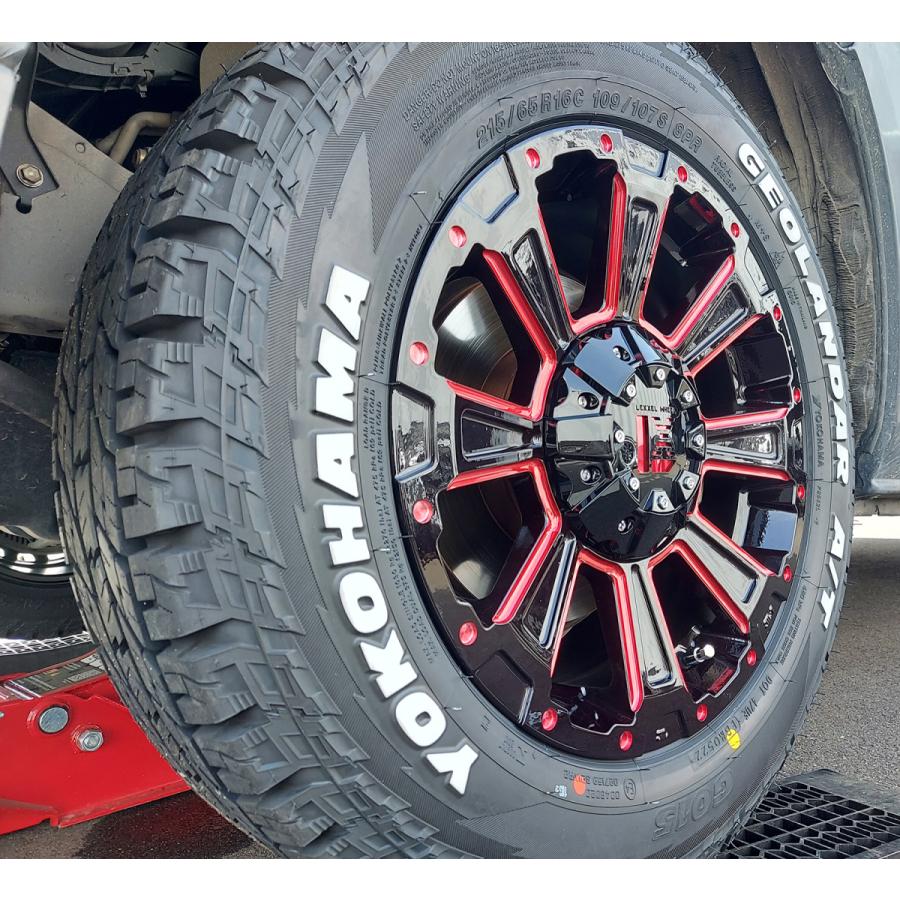 GEOLANDAR 車検対応 デモカー装着品 美品 タイヤホイール セット 16