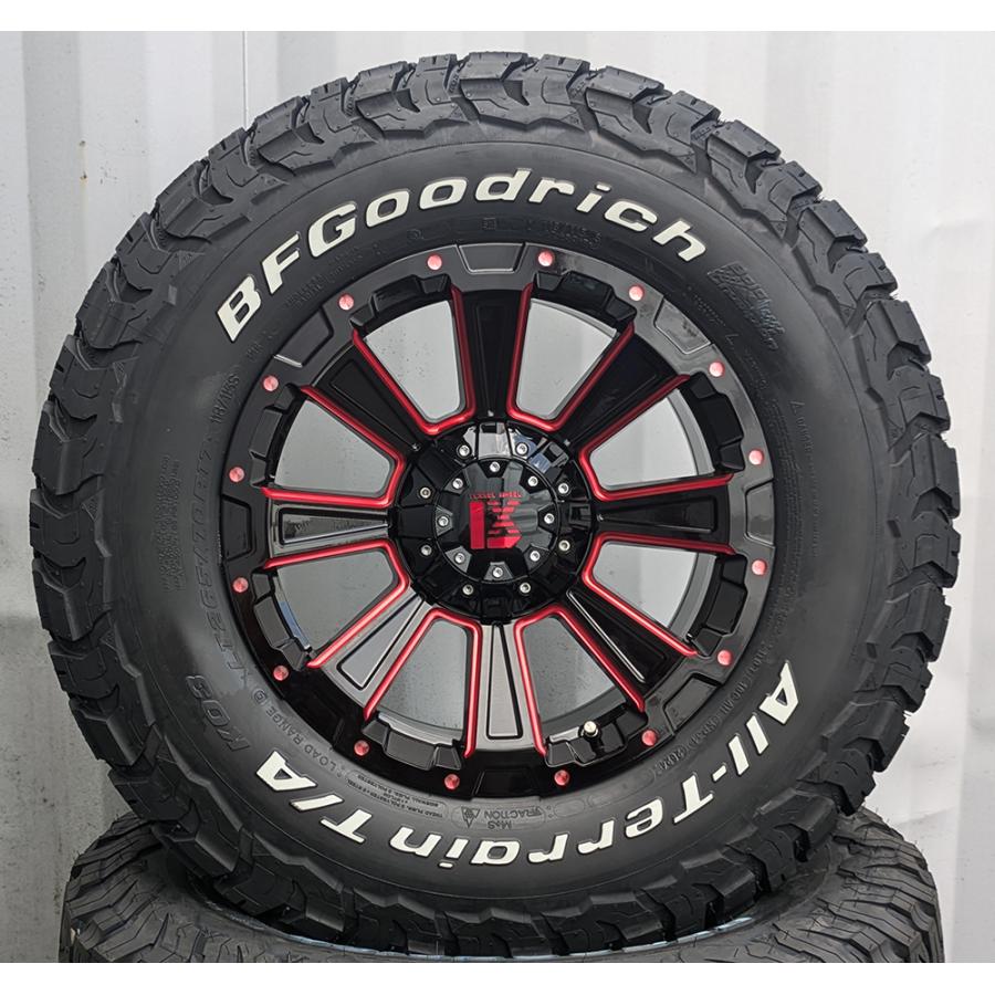 BFGOODRICH / LT265/65R17 / PCD139.7 6H オフセット-18 / パジェロ