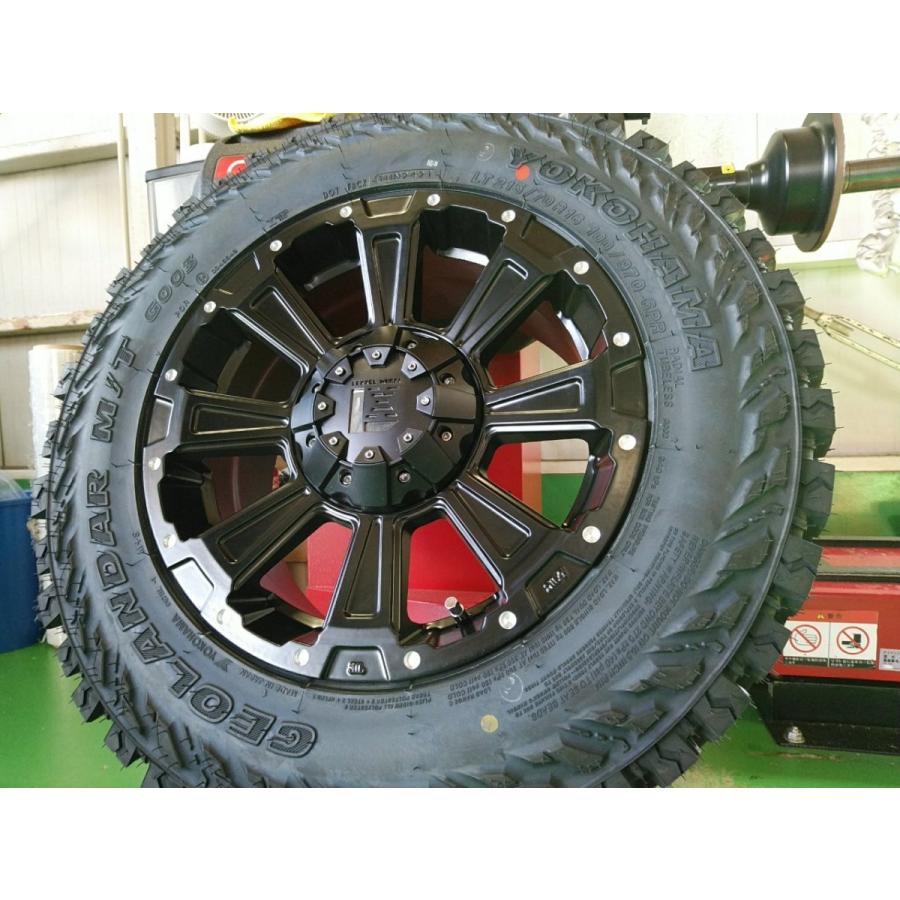 ハイエース　Yokohama Geolandar M/T 16インチホイール ハイエース レジアスエース LEXXEL DeathRock ヨコハマ ジオランダー