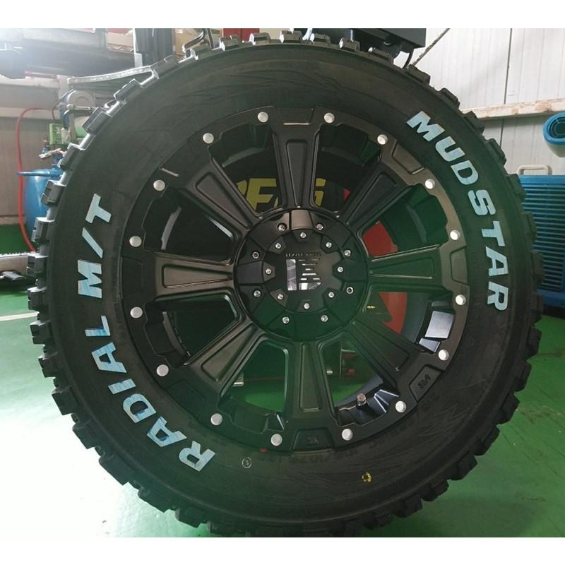 ハイエース 200系 16インチ タイヤホイール DeathRock Mudstar マッド