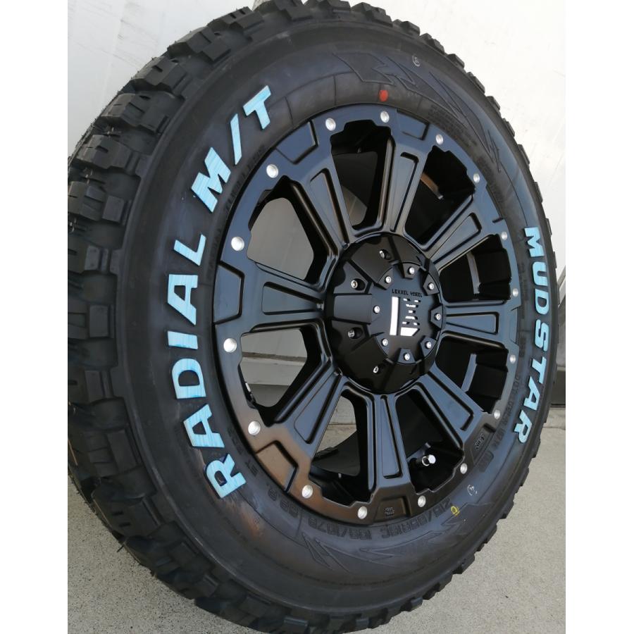 ハイエース 200系 16インチ タイヤホイール DeathRock Mudstar マッド