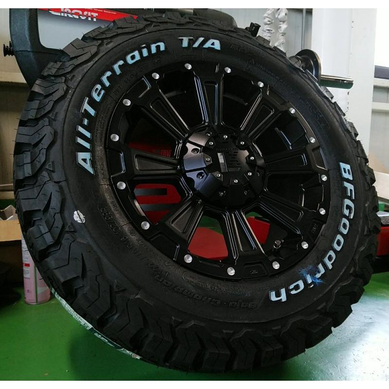 ソリッドレーシング 16インチ 16×8JJ オフセット＋35 PCD;114.3×5H BFグッドリッチ エクストレイル デリカ CX-5 BFグッドリッチ デリカ D5 エクストレイル CX5 RAV4 タイヤ ホイール 4