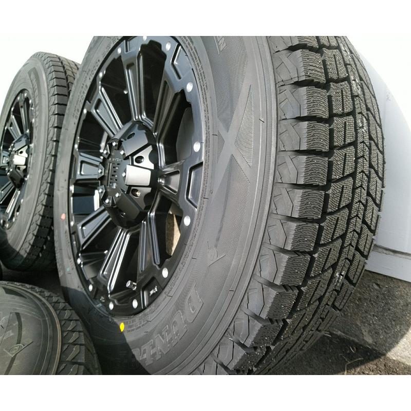 スタッドレス 215/65R16 ダンロップ WINTER MAXX SJ8 ハイエース 200系 16インチ DeathRock｜wat｜02