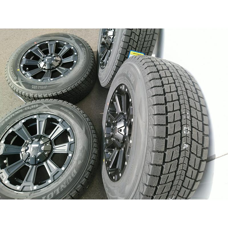 スタッドレス 215/65R16 ダンロップ WINTER MAXX SJ8 ハイエース 200系 16インチ DeathRock｜wat｜03