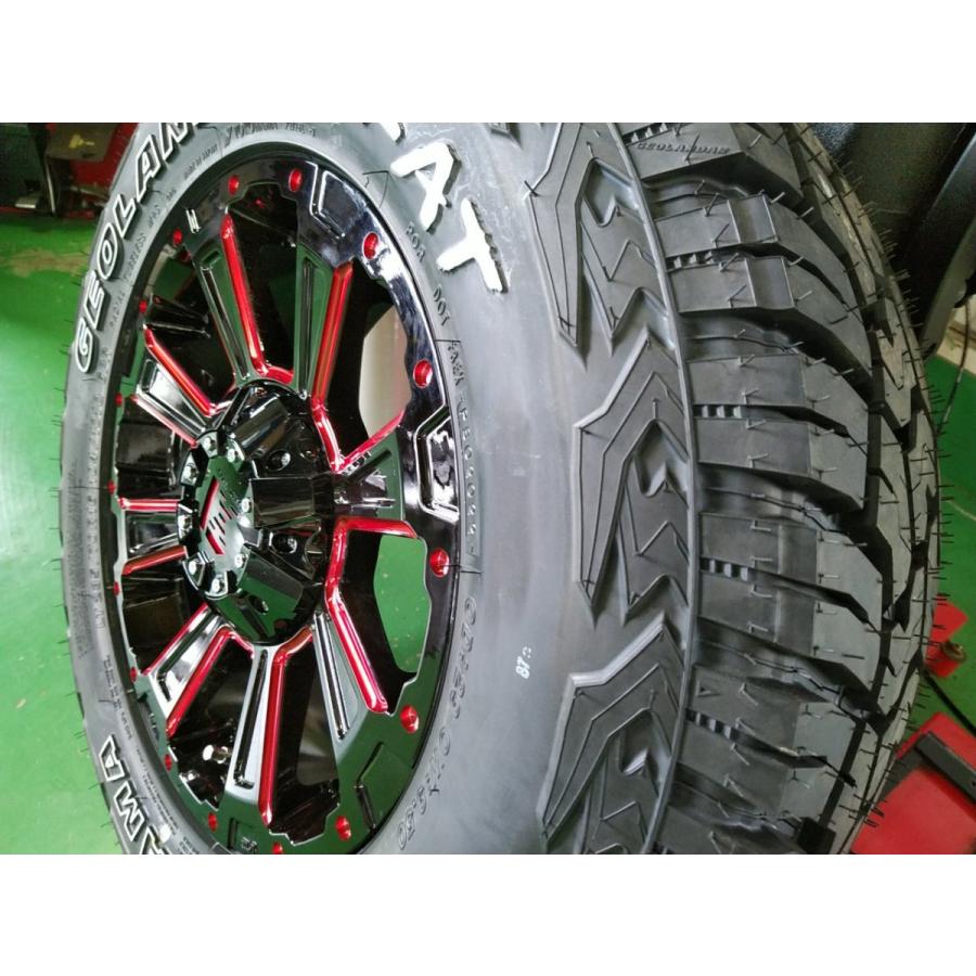 GEOLANDAR 新品 エクストレイル タイヤホイール 4本セット