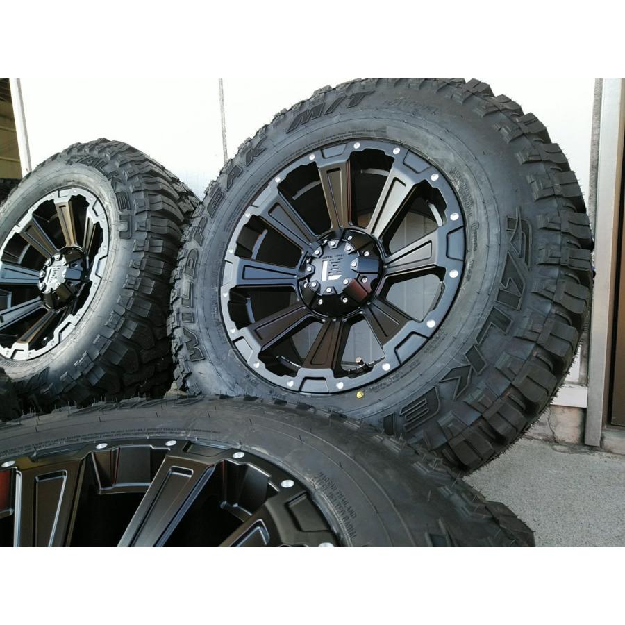 WILDPEAK ファルケン M/T01 265/70R17 タイヤホイール 新品4本セット