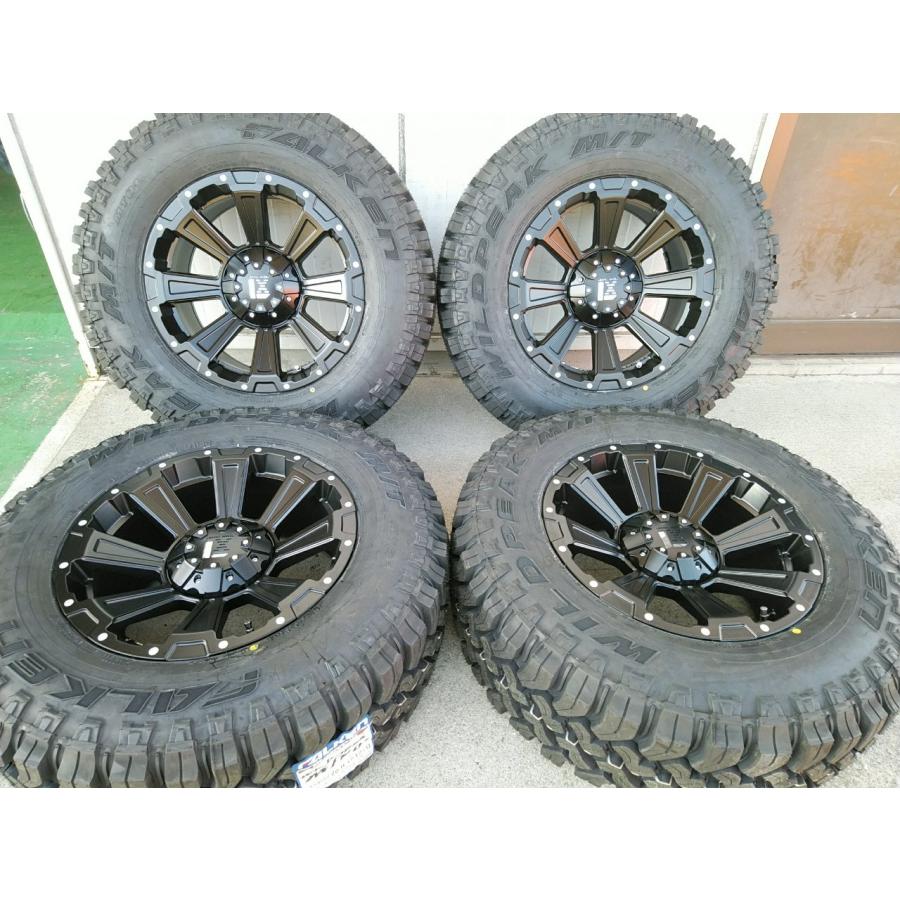 ダイヤのA でふぉめくりっぷ 6種セット WILDPEAK ファルケン M/T01 265/70R17 タイヤホイール 新品4本セット