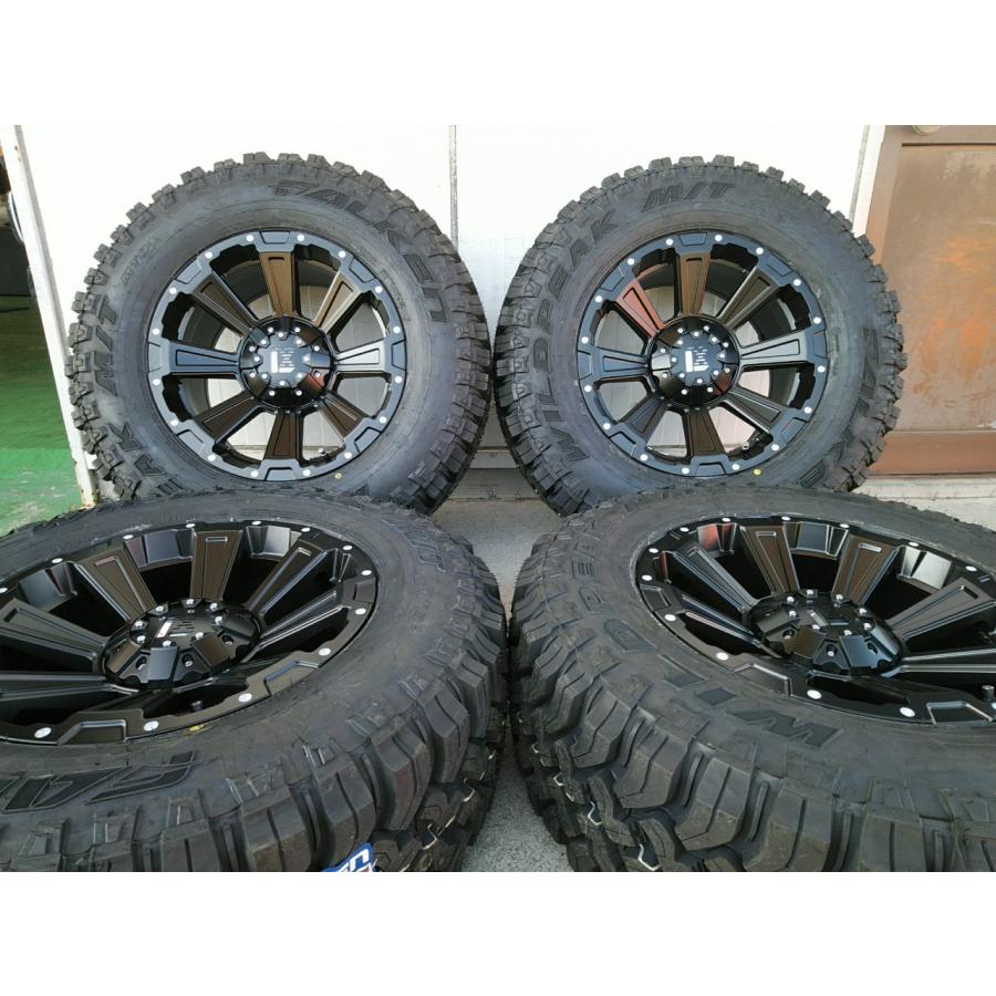WILDPEAK ファルケン M/T01 265/70R17 タイヤホイール 新品4本セット