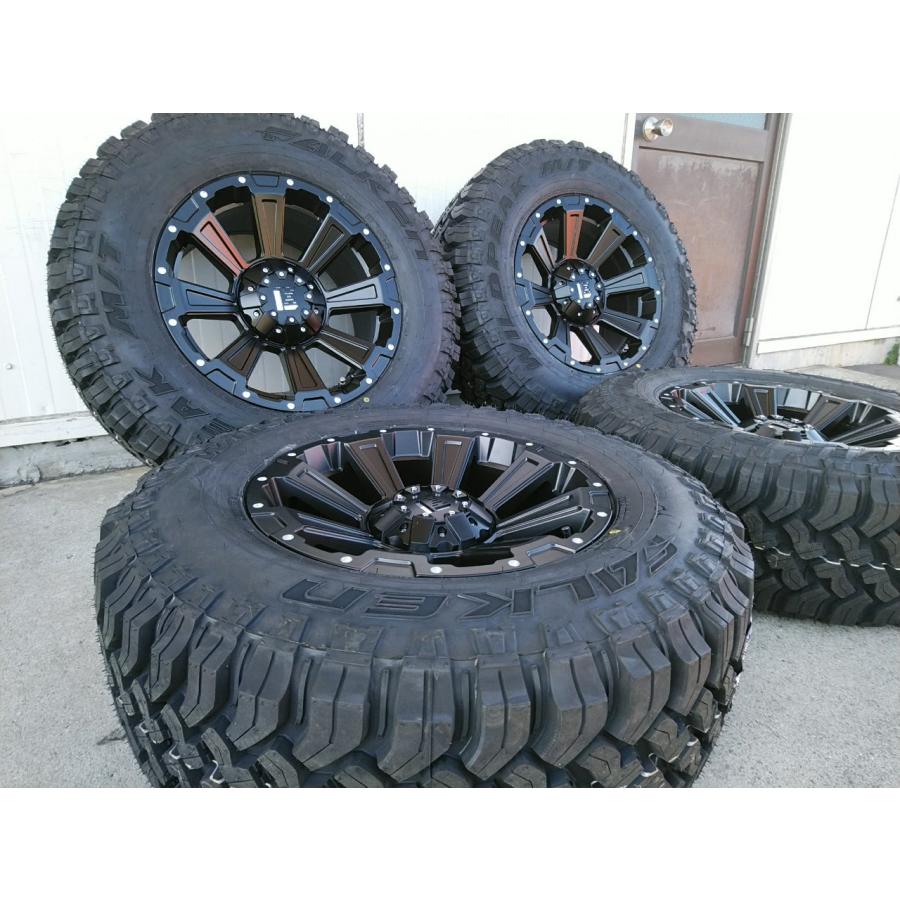 WILDPEAK ファルケン M/T01 265/70R17 タイヤホイール 新品4本セット