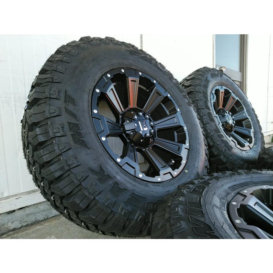 WILDPEAK ファルケン M/T01 265/70R17 タイヤホイール 新品4本セット
