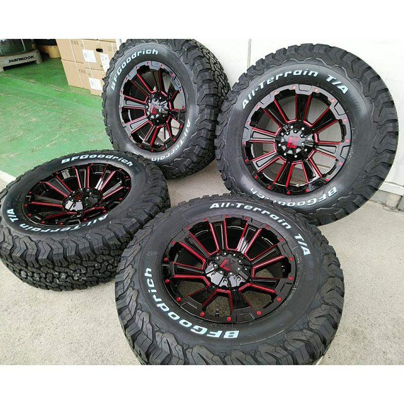 BFGOODRICH / LT265/65R17 / PCD139.7 6H オフセット-18 / パジェロ