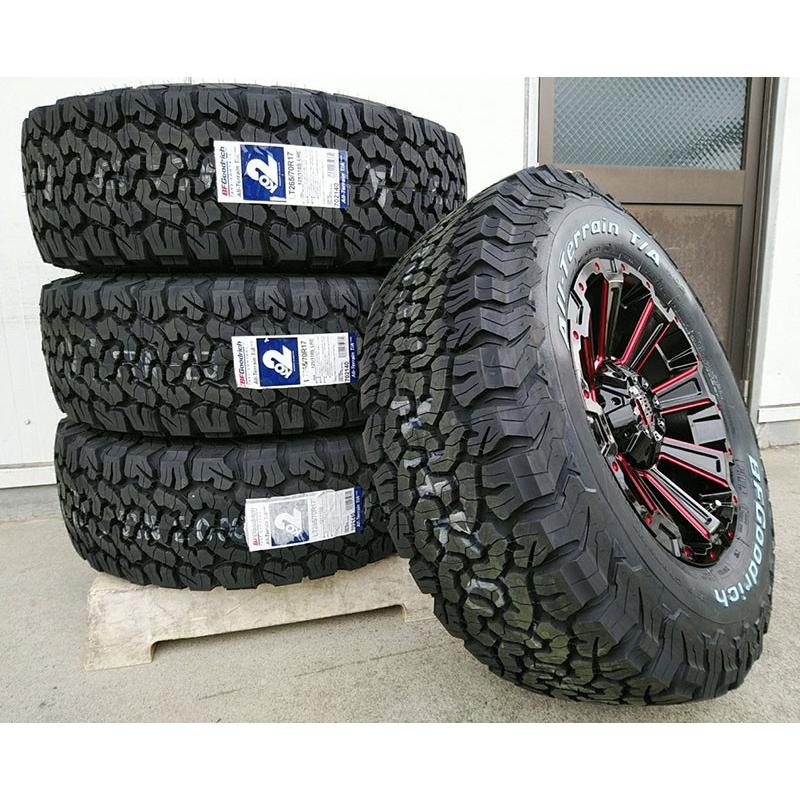 グッドリッチ オールテレーン KO2 265/70R17 プラド ハイラックス オールテレーン サーフ プラド ハイラックス H3 FJ 17インチ DeathRock