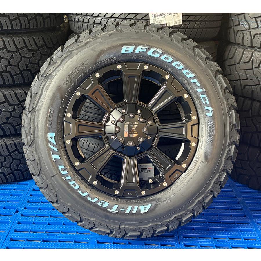 専用CROSS 16インチアルミ☆235/70/16LT夏BFグットリッチ BFグッドリッチ ホワイトレター デリカD5 エクストレイル クロスロード