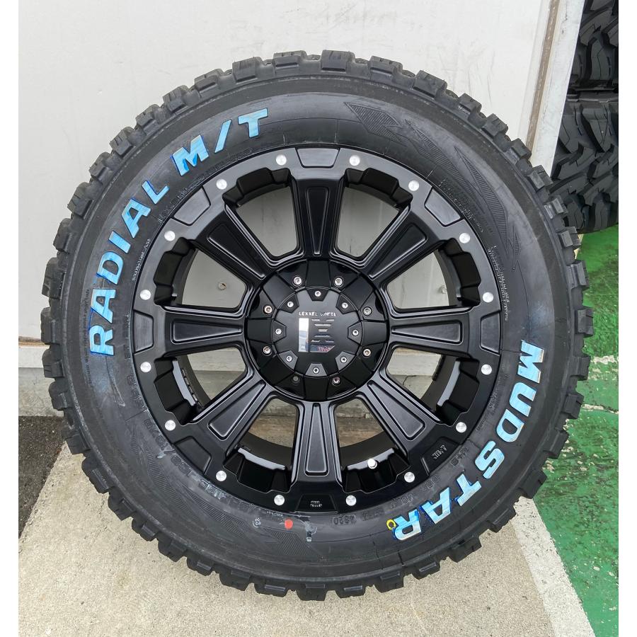 ノーマル車高OK デリカD5 RAV4 エクストレイル クロスロード タイヤホイール 16インチ マッドスターラジアルMT 215/70R16 225/70R16 ホワイトレター｜wat｜10