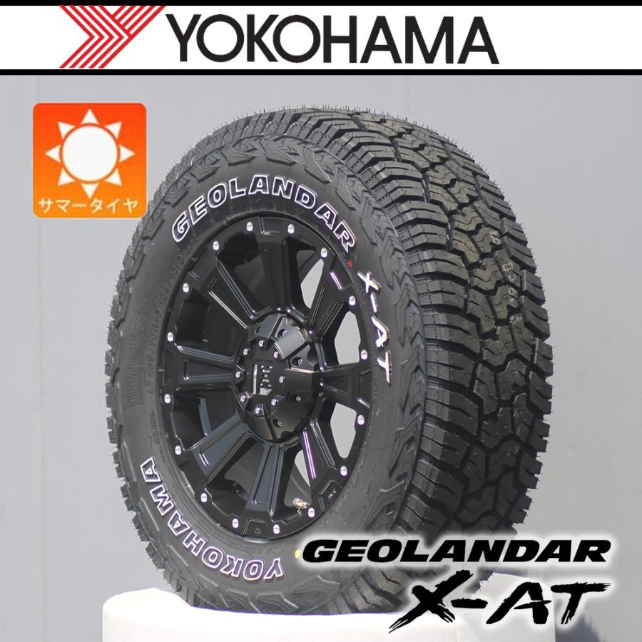 Strabe／ヨコハマGEOLANDAR265/70R16タイヤ&ホイール GEOLANDAR ジムニー シエラ JB74 タイヤホイールセット ヨコハマ