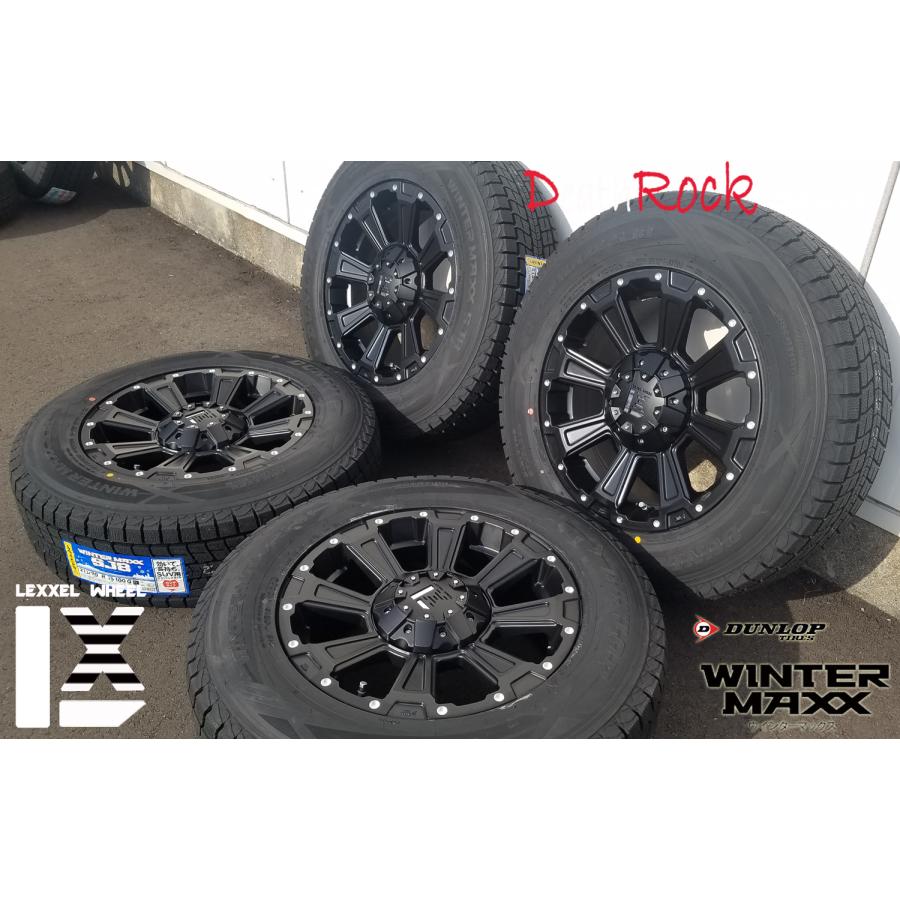 DUNLOP SJ8 215/65R16】スタッドレス【DAYTONA デイトナ 16インチ 
