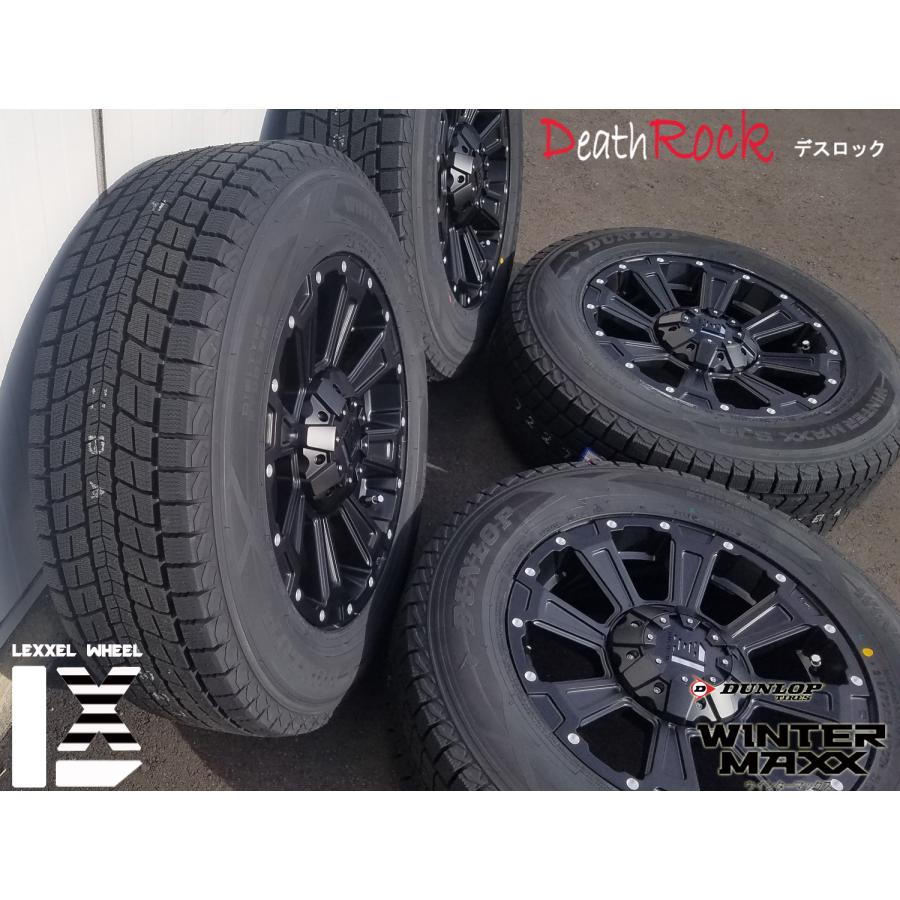 WINTER MAXX 【スタッドレスセット】 200系ハイエース レジアスエース ダンロップ SJ8+ 215/65R16 215/70R16 スタッドレス タイヤホイールセット 4本セット DeathRock : Wheel-And-Tyre-SHOP WAT - 通販 - Yahoo!ショッピング WINTER MAXX 【スタッドレスセット】 200系ハイエース レジアスエース ダンロップ SJ8+ 215/65R16 215/70R16 スタッドレス タイヤホイールセット 4本セット DeathRock : Wheel-And-Tyre-SHOP WAT - 通販 - Yahoo!ショッピング