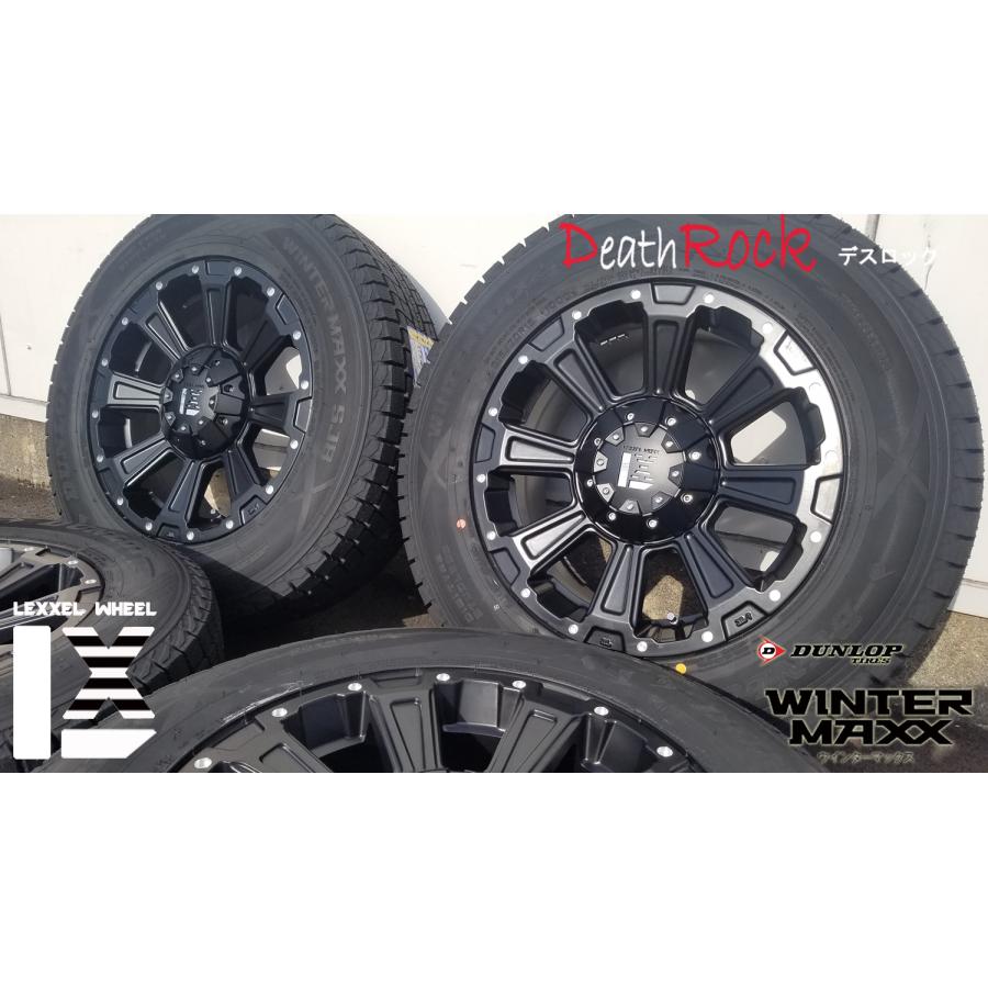 WINTER MAXX 【スタッドレスセット】 200系ハイエース レジアスエース ダンロップ SJ8+ 215/65R16 215/70R16 スタッドレス タイヤホイールセット 4本セット DeathRock : Wheel-And-Tyre-SHOP WAT - 通販 - Yahoo!ショッピング WINTER MAXX 【スタッドレスセット】 200系ハイエース レジアスエース ダンロップ SJ8+ 215/65R16 215/70R16 スタッドレス タイヤホイールセット 4本セット DeathRock : Wheel-And-Tyre-SHOP WAT - 通販 - Yahoo!ショッピング