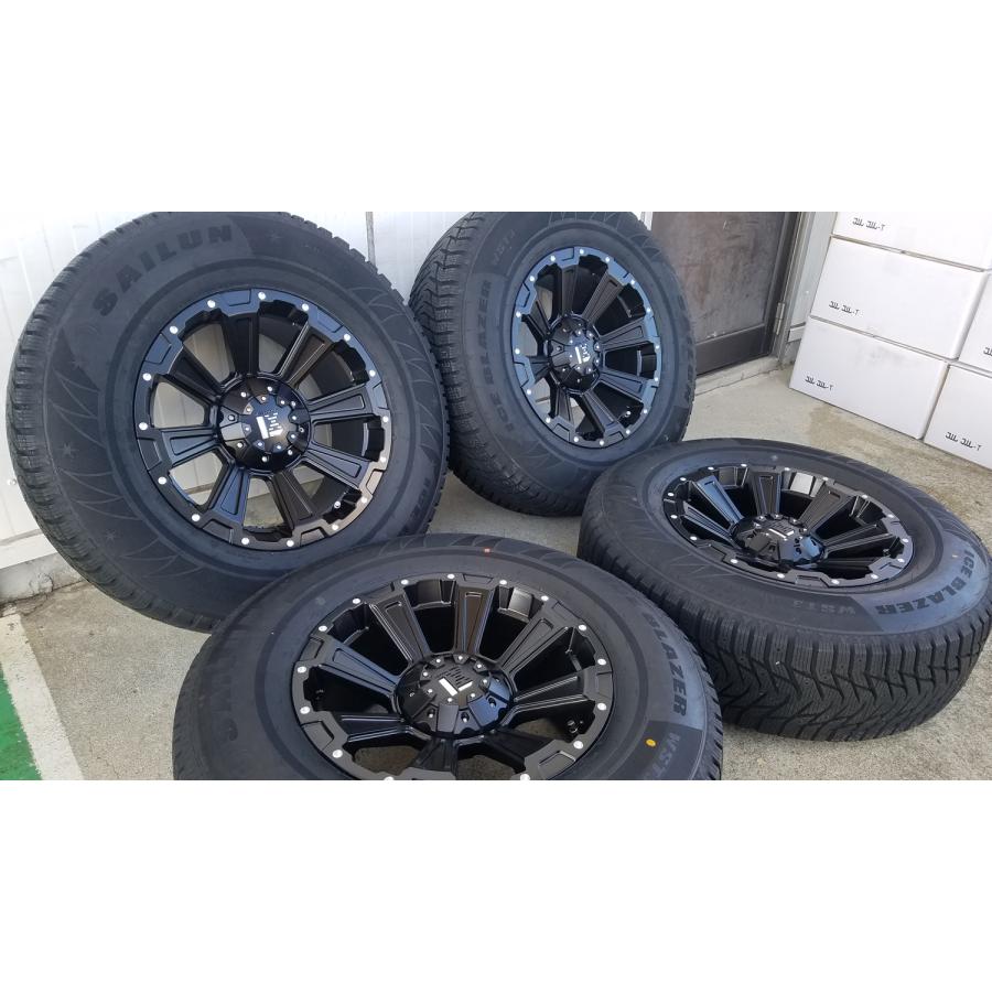 スタッドレス ランクル300 LX600 サイレン SAILUN 265/70R17 新品 タイヤ ホイール セット 17インチ １台分｜wat｜12