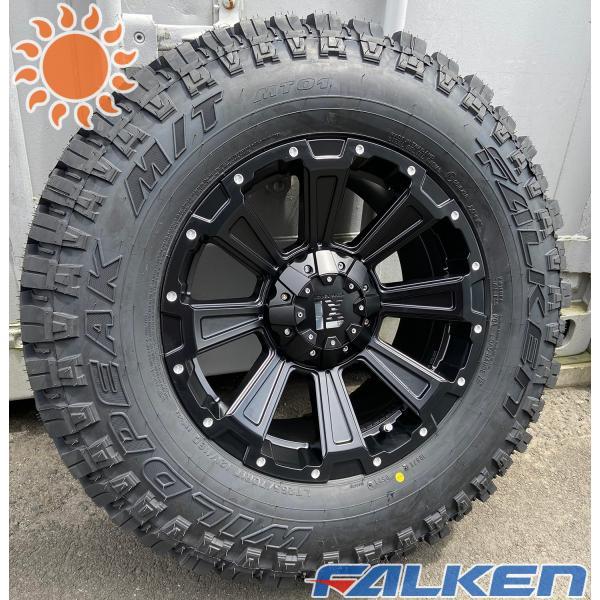 夏タイヤセット 120/150系プラド FJ タホ エスカレード ファルケン 