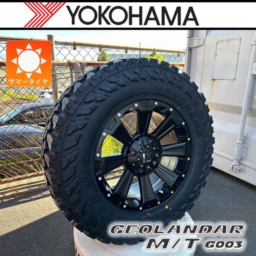 GEOLANDAR 【新品】プラド ハイラックス FJ H3 夏タイヤ ホイール 17