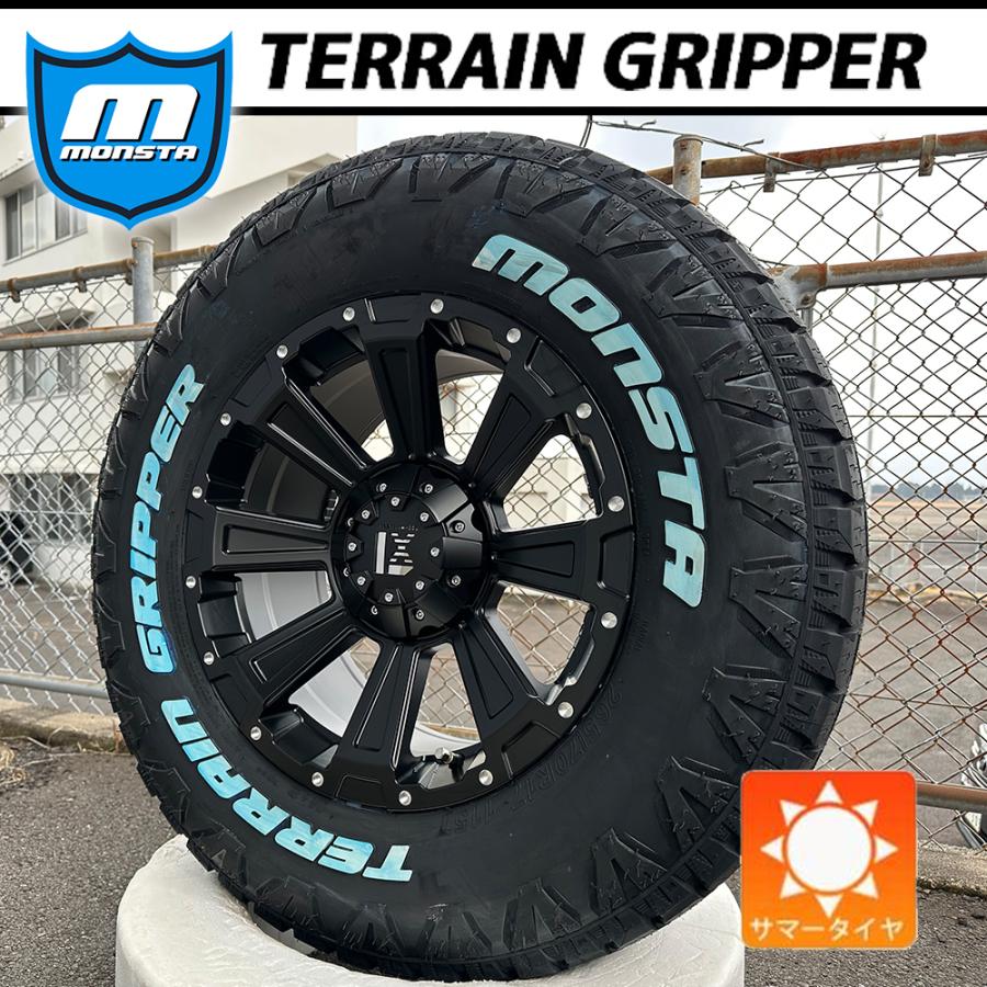 MONSTA TYRES 【新品】プラド ハイラックス 夏タイヤ 17インチ TERRAIN