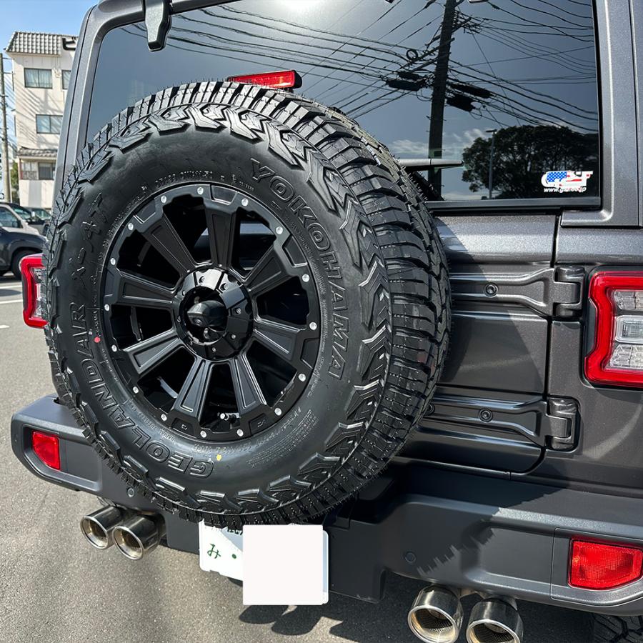 ヨコハマタイヤ（YOKOHAMA TIRE） 背面用付き（5本セット）JL JK 