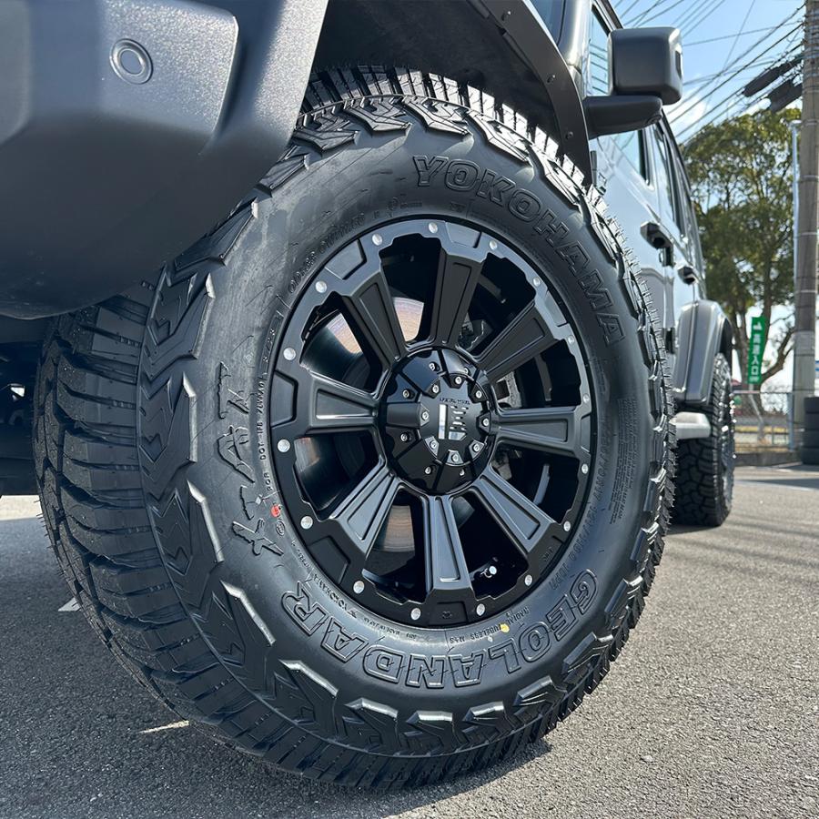 GEOLANDAR 【ラングラー JK JL】 背面用付き 5本セット タイヤホイール