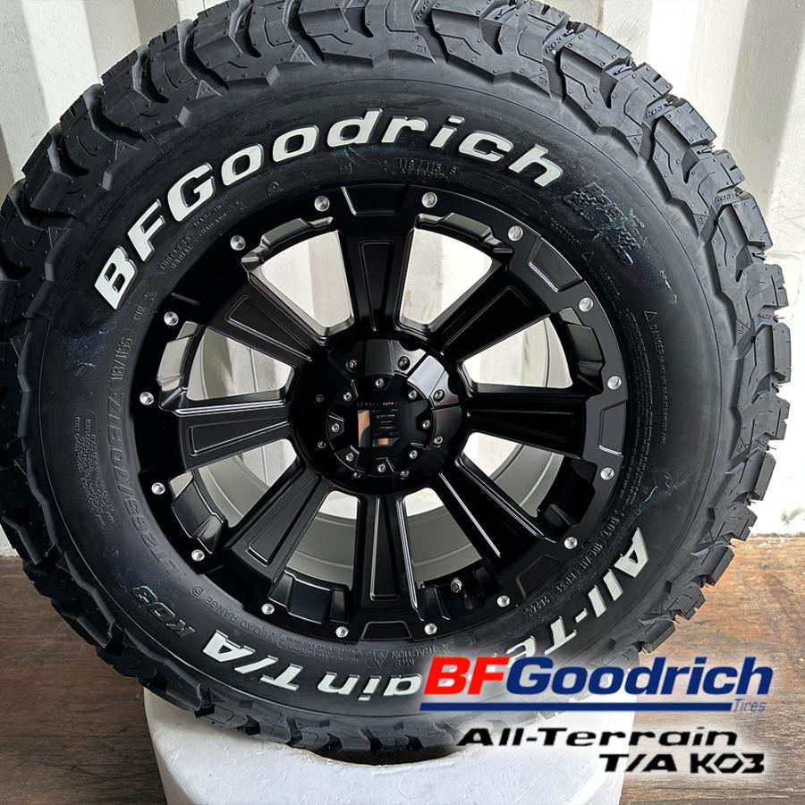 新品未使用 BFグッドリッチAT KO2 4本セット ハイエースランクル BFグッドリッチ LEXXEL Deathrock offroad style ランドクルーザー 250