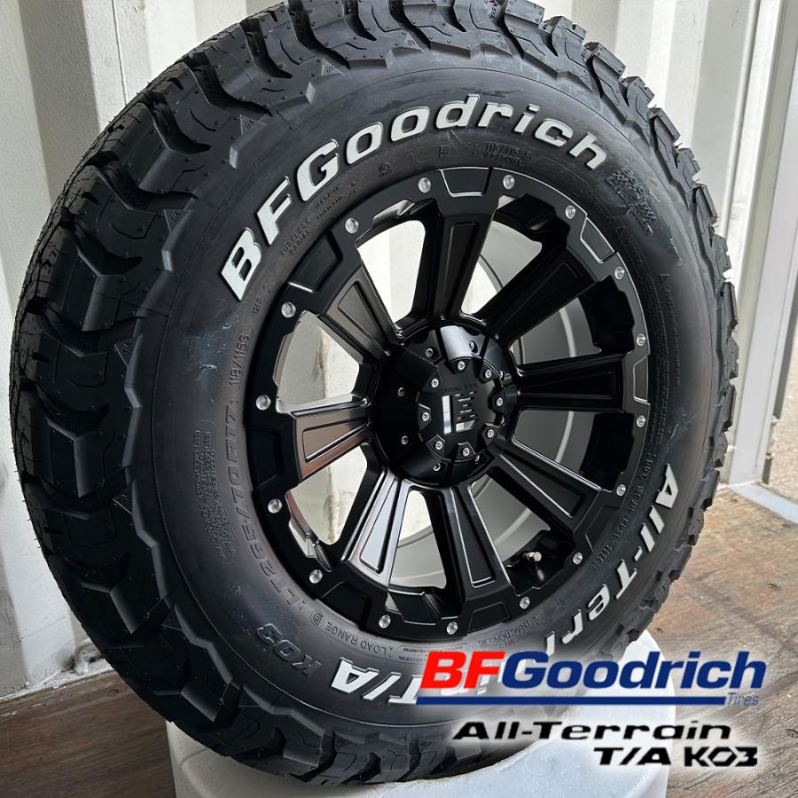BFグッドリッチ JKラングラー JLラングラー タイヤホイール セット 17
