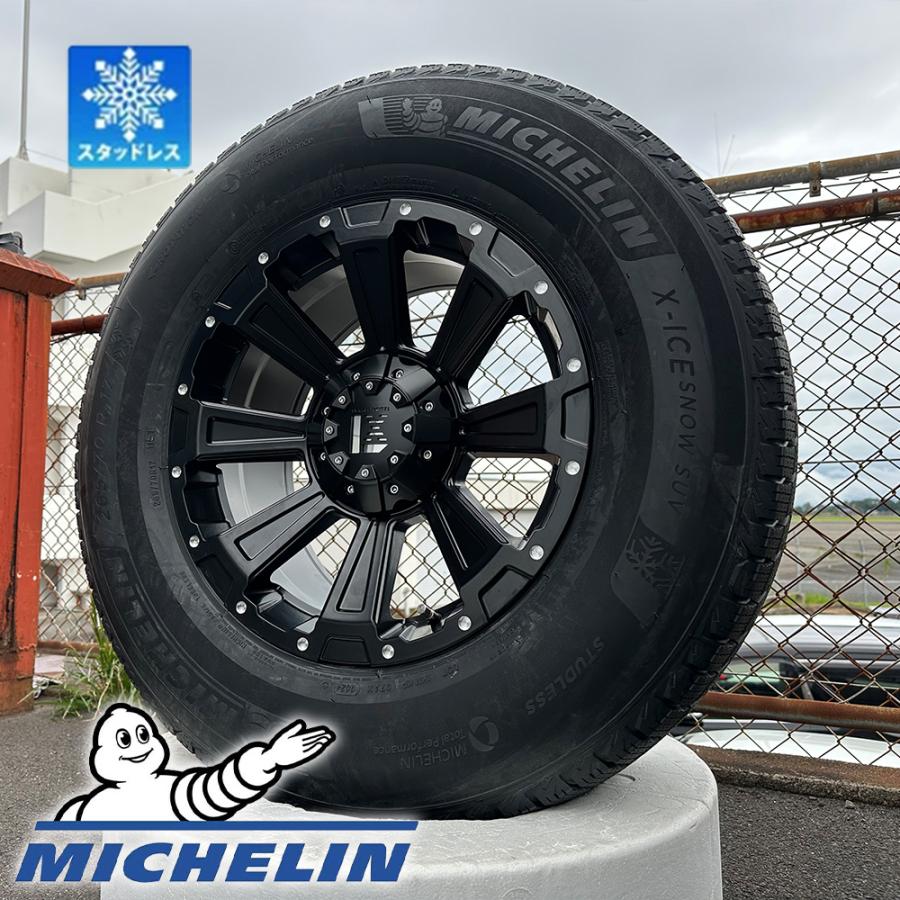 Jeepラングラー スタッドレス 315/70R17 X-ICE XI3 JL JK ラングラー スタッドレスタイヤ ホイールセット 17